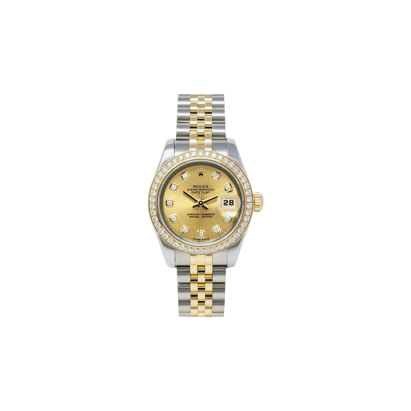 Lady-Datejust 26 Rolesor Fluted