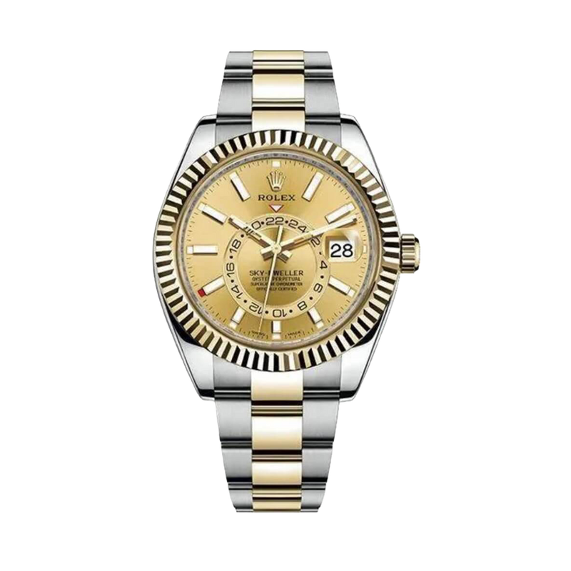 Sky Dweller Two Tone Champagne 42